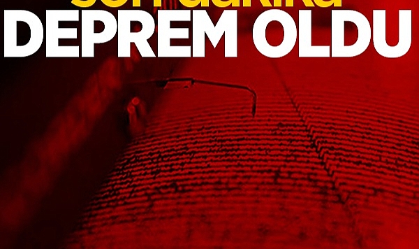 Kayseri'de saat 09.05'te deprem oldu