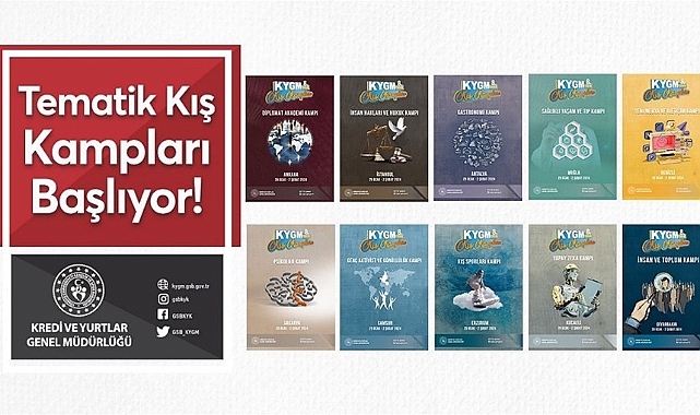 KYGM 8. Tematik Kış Kampları başladı