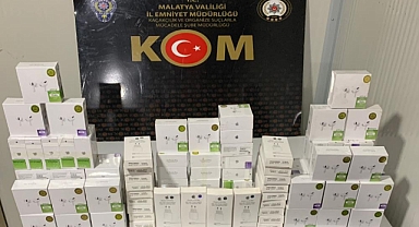 Malatya’da kaçakçılık operasyonu: 1 kişi hakkında yasal işlem yapıldı