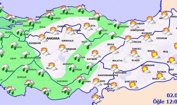 Meteoroloji'den sağanak ve kar yağışı uyarısı