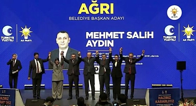 Milletvekili Kilerci Ağrı Belediye Başkan adayı Salih Aydın’ı tebrik etti