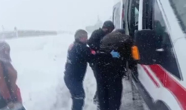 Muradiye’de hasta kurtarma operasyonu