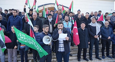 Muş halkı İsrail saldırılarını protesto etmeye devam ediyor