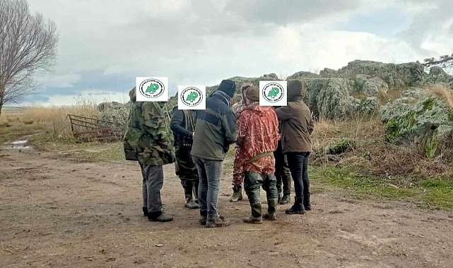 Muş'ta kaçak 3 avcıya 23 bin 96 TL idari para cezası verildi