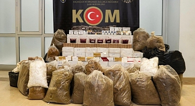 Muş'ta kaçak sigara operasyonu: 1 Gözaltı