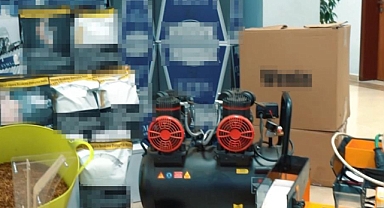 Muş'ta kaçak sigara operasyonu