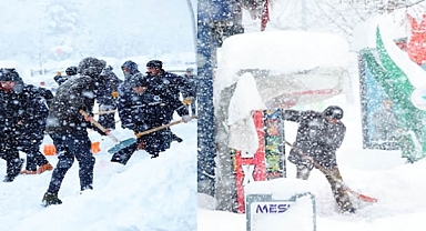 Muş'ta kar esareti: 323 köy yolu kardan ulaşıma kapandı