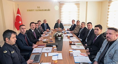 Muş'ta seçim öncesi İl Güvenlik Toplantısı yapıldı