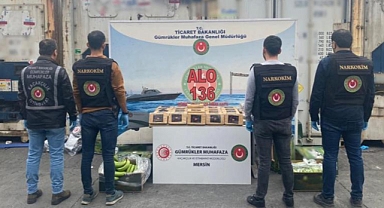 Muz dolu konteynerde uyuşturucu ele geçirildi