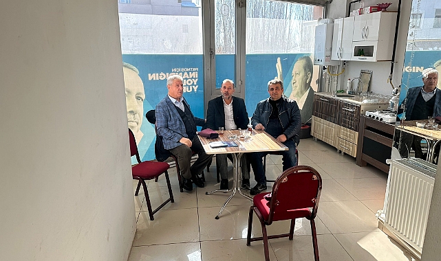 Patnos Ak Parti Teşkilatı Başkanlığı seçim çalışmalarına ara vermeden devam ediyor