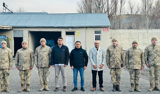 Patnos İlçe Kaymakamı Cankatar Aktepe Jandarma Karakolunu ziyaret etti