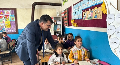 Patnos İlçe Milli Eğitim Müdürü okul ziyaretlerini sürdürüyor