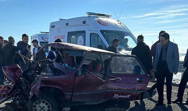 Patnos-Tutak Karayolunda Trafik Kazası;2 Yaralı
