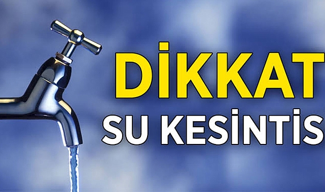 RİZE BELEDİYESİNDEN UYARI GELDİ! 17 Mahallede Su Kesintisi Yaşanacak