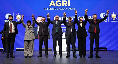 Salih Aydın Ağrı'da sevinçle karşılandı