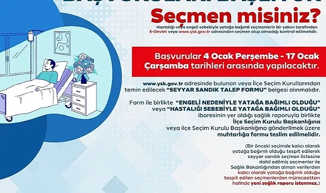 Seyyar Sandıklar İçin Dikkat.! Son Gün 17 Ocak