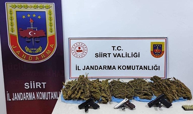 Siirt'te 5 kilogram uyuşturucu ele geçirildi: 1 Gözaltı