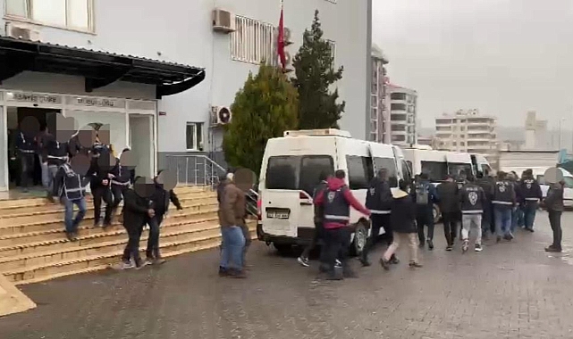 Silah ticareti operasyonunda 8 tutuklama