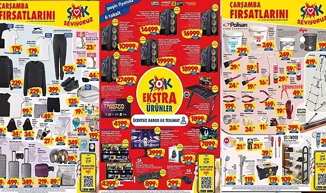 ŞOK 13 Ocak Aktüel Ürünler Kataloğu Yayınlandı! Şok 13 Ocak Aktüel Ürünler Kataloğunda İndirimli Hangi Ürünler Var?