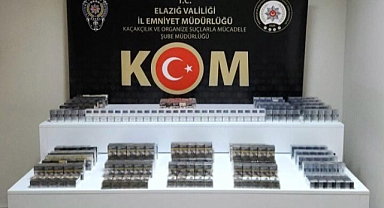 Stepneye zulalanmış 610 paket kaçak sigara ele geçirildi