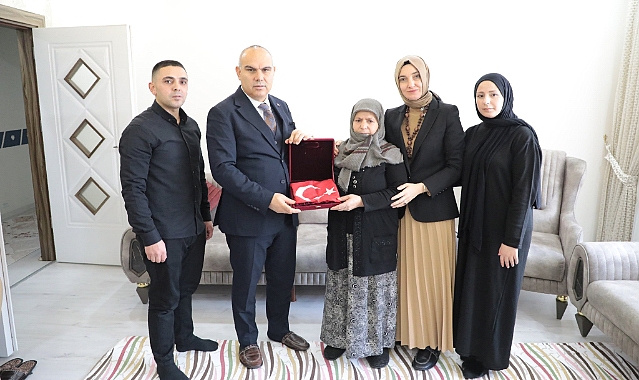 Vali Koç ve Eşi Neslihan Gül Koç'tan şehit ailesine ziyaret