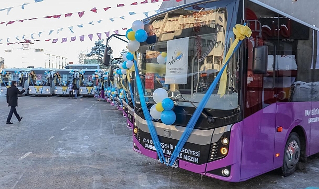 Van Büyükşehir Araç Filosuna  Yeni Otobüs Geliyor!