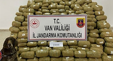 Van’da 1 ton 262 kilogram uyuşturucu ele geçirildi