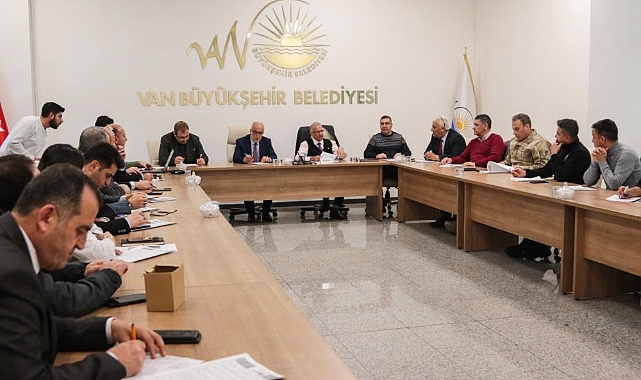 Van'da 2024'ün ilk UKOME toplantısı