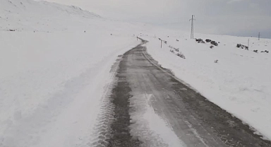 Van'da kar nedeniyle kapanan yollar tek tek ulaşıma açılıyor