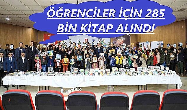 Van'da öğrenciler için 285 bin kitap alındı