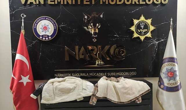 Van'da uyuşturucu operasyonu: 4 kilo 200 gram metamfetamin ele geçirildi