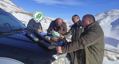 Van'daki avcılar DKMP ekipleri tarafından denetlendi