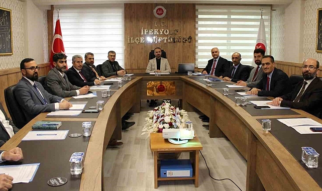 Van'da İlçe Müftüleri İle Toplandı Düzenlendi.