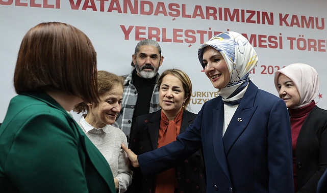 2 bin 392 engellinin kamuya ataması yapıldı