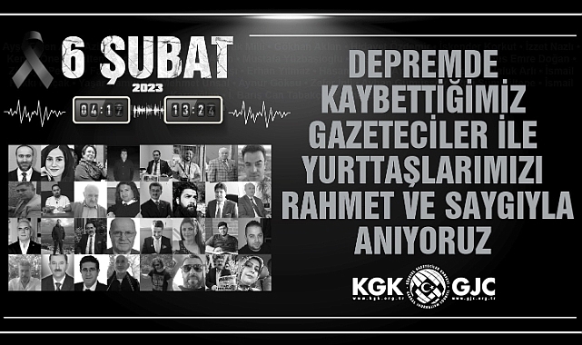 6 Şubat Depreminde Yaşamını Yitiren Gazeteciler kimlerdir? Yüreğimizi Yakan Kare
