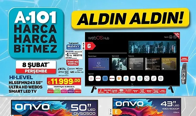 A101 8 Şubat 2024 Aktüel Ürün Kataloğu: Fırsatlar ve İndirimler
