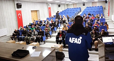 AFAD'tan usta öğreticilere farkındalık eğitimi