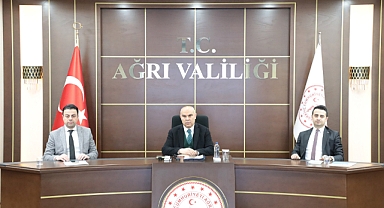 Ağrı'da 2'nci dönem Okul Güvenliği ve Tedbirleri Toplantısı" yapıldı