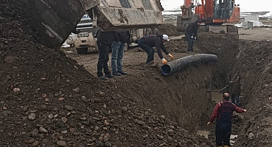 Ağrı’da Belediye ekiplerinin hummalı çalışması başladı