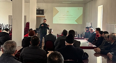 Ağrı’da çiftçiler tarım ve hayvancılık konusunda bilinçlendiriliyor