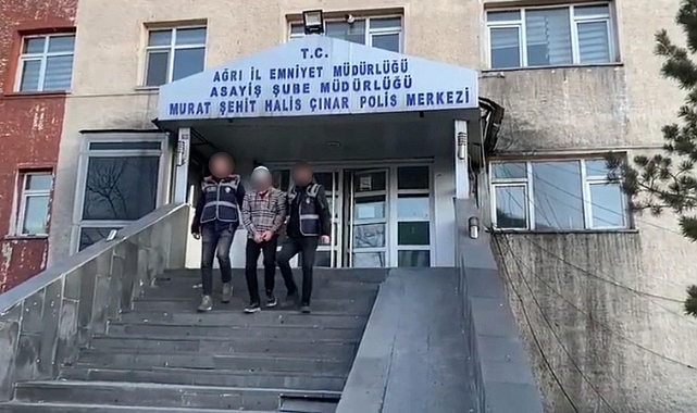 Ağrı'da hakkında 32 yıl kesinleşmiş hapis cezası olan firari yakalandı