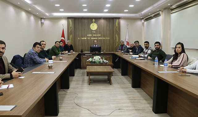 Ağrı’da Hayvan Hastalıkları ile Mücadele Toplantısı Yapıldı
