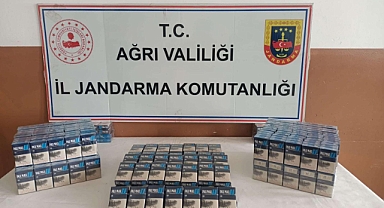 Ağrı’da kaçak sigara operasyonu: 3 gözaltı