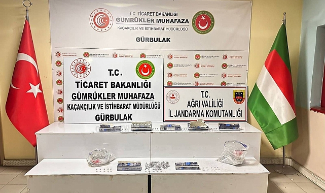 Ağrı'da kaçakçılara büyük darbe