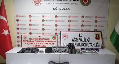 Ağrı'da kaçakçılık operasyonu: 1 gözaltı