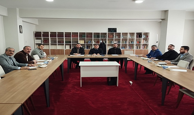Ağrı'da Şubat Ayı İlçe Müftüler Toplantısı Gerçekleştirildi