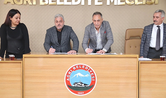 Ağrı’da Toplu İş Sözleşmesi İçin İmzalar Atıldı