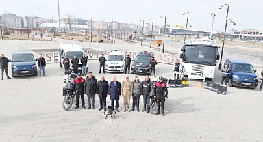 Ağrı Emniyeti araç filosunu güçlendirdi