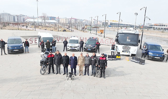 Ağrı Emniyeti araç filosunu güçlendirdi