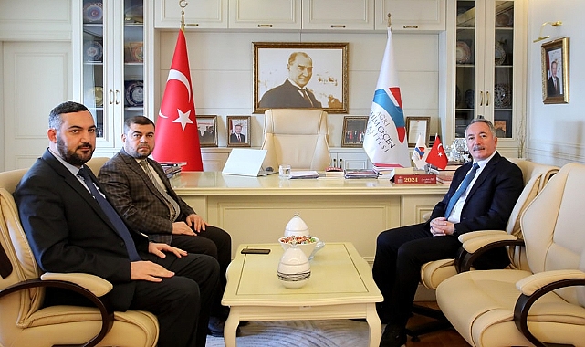 Ağrı İl Müftüsü Şafak'tan Rektör Karabulut'a Ziyaret